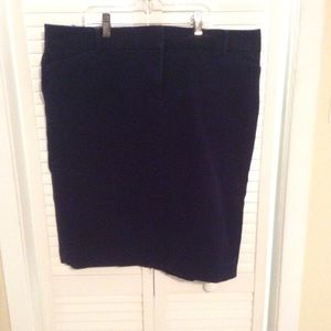 Blue skirt